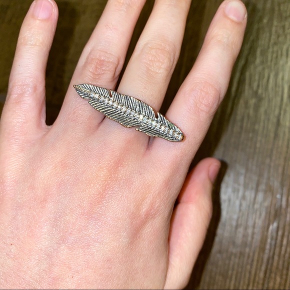 Bundle of 3 Two-Finger Fashion Rings - Picture 3 of 10